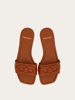 Ferragamo Flat slide with Gancini ornament - Image 6